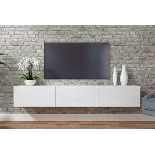 Floating milano tv stand deals for tvs up orren ellis